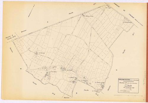 Maumusson - Section B1 Grellière (section de La) ; 1-324