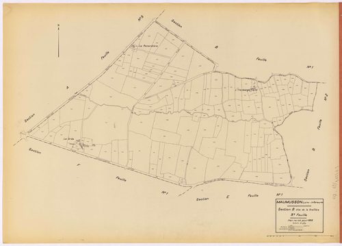 Maumusson - Section B3 Grellière (section de La) ; 628-774