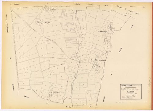 Maumusson - Section C2 Goulairie (section de La) ; 344-600