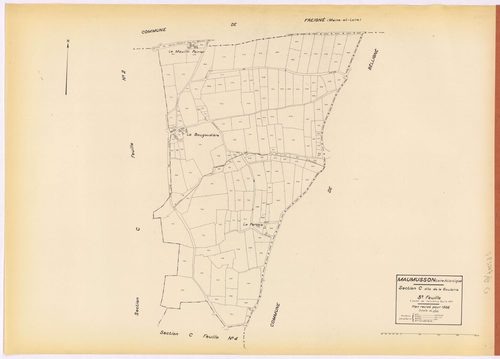 Maumusson - Section C3 Goulairie (section de La) ; 601-758