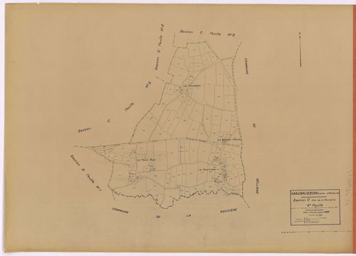 Maumusson - Section C4 Goulairie (section de La) ; 759-906