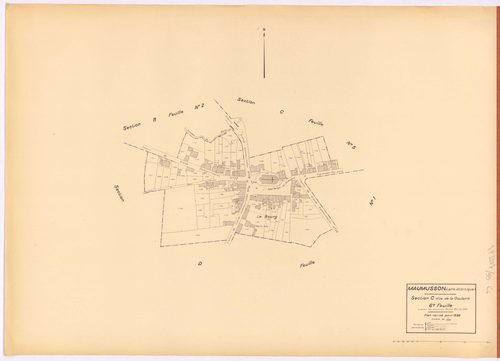Maumusson - Section C6 Goulairie (section de La) ; 1112-1214