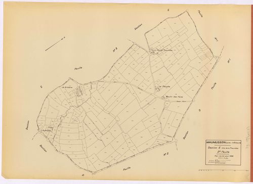 Maumusson - Section E2 Treunière (section de La) ; 146-352