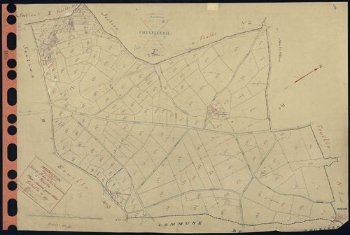 Maumusson - Section D2 Chevellerie (section de La) . 281-473