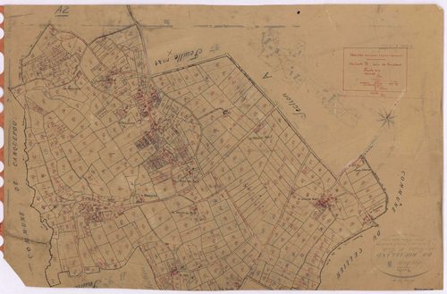 Mauves-sur-Loire - Section B1 Roualland (section de) ; 1-725