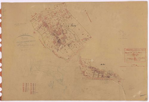 Mauves-sur-Loire - Section D4 Bourg (section du) ; 1144-1455