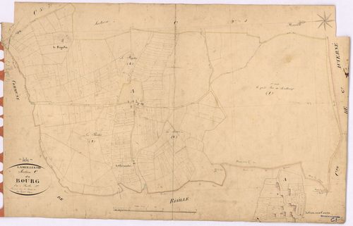 La Meilleraye-de-Bretagne - Section C1 Bourg (section du)