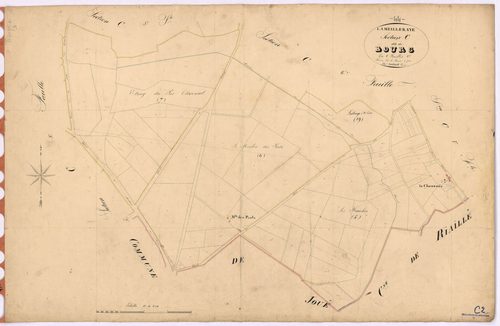 La Meilleraye-de-Bretagne - Section C2 Bourg (section du)