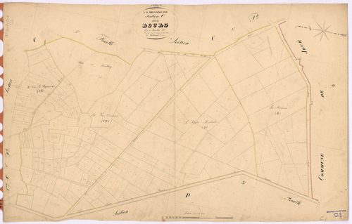 La Meilleraye-de-Bretagne - Section C3 Bourg (section du)