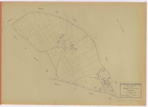 La Meilleraye-de-Bretagne - Section A3 Fouy (section du) ; 181-288