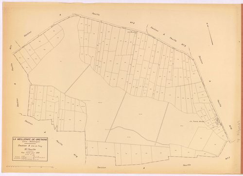 La Meilleraye-de-Bretagne - Section A5 Fouy (section du) ; 560-719