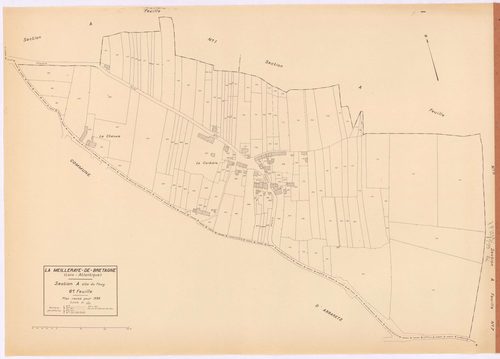 La Meilleraye-de-Bretagne - Section A6 Fouy (section du) ; 720-863