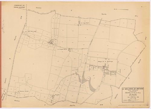 La Meilleraye-de-Bretagne - Section C7 Bourg (section du) ; 981-1135