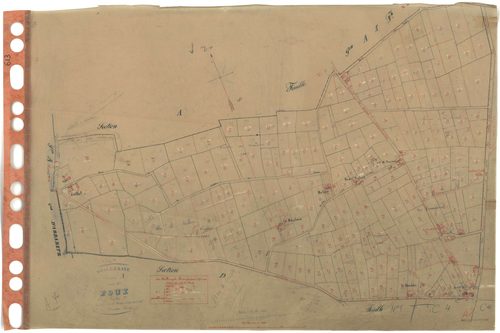 La Meilleraye-de-Bretagne - Section A7 Fouy (section du) . 864-1141