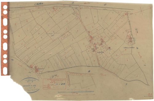 La Meilleraye-de-Bretagne - Section B2 Cossonnais (section de La) . 111-248