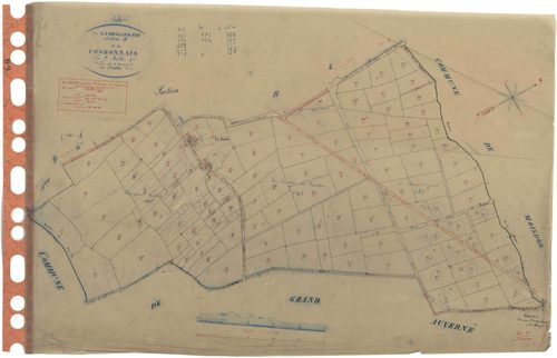 La Meilleraye-de-Bretagne - Section B5 Cossonnais (section de La) . 680-806
