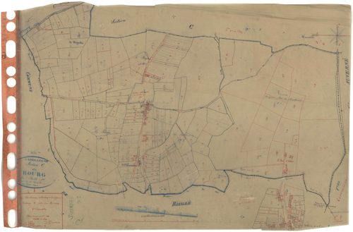 La Meilleraye-de-Bretagne - Section C1 Bourg (section du) . 1-206