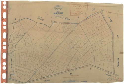 La Meilleraye-de-Bretagne - Section C3 Bourg (section du) . 308-509