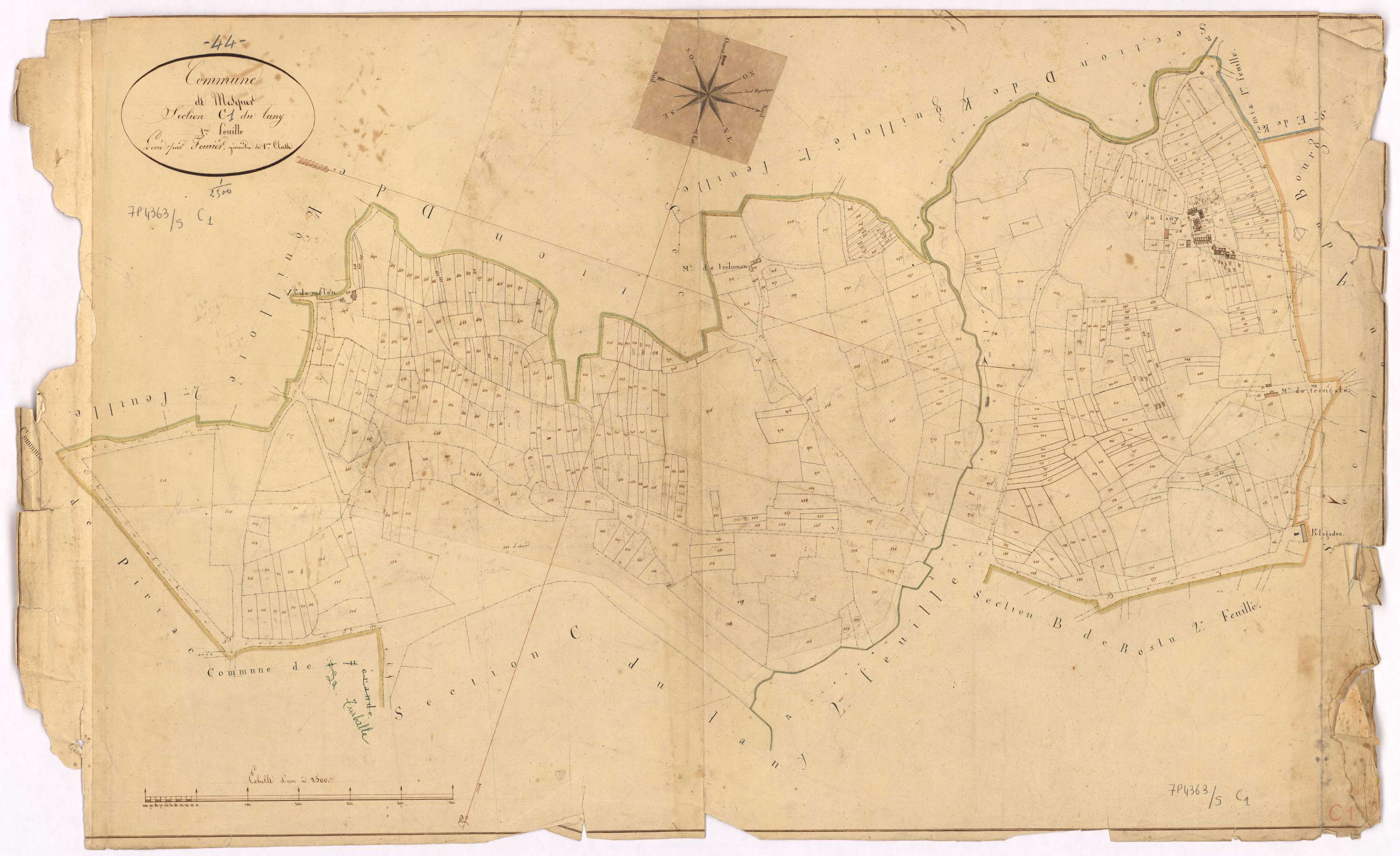 Mesquer - Section C1 Lany (section du)