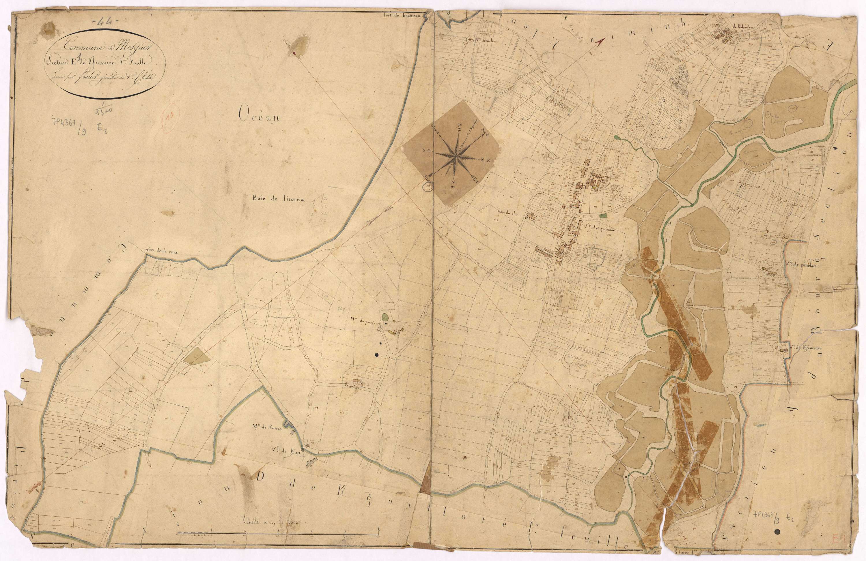 Mesquer - Section E1 Quimiac (section de)