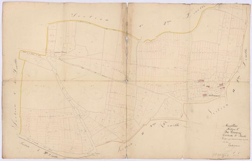 Missillac - Section C3 Bourg (section du) ; 623-932