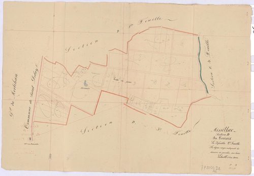 Missillac - Section D2 Geriais (section du) ; 537-587
