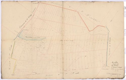 Missillac - Section D3 Geriais (section du) ; 588-748