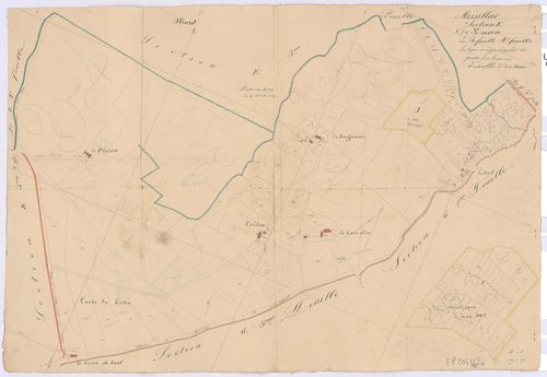 Missillac - Section E4 Kernan (section de) ; 709-853