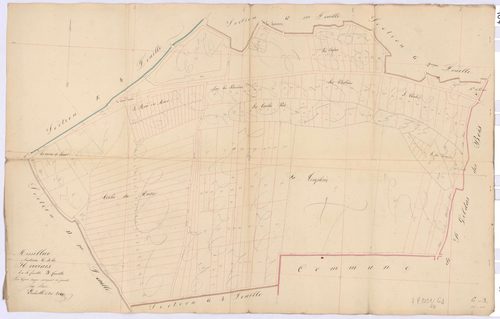 Missillac - Section G3 Herviais (section de La) ; 826-1013