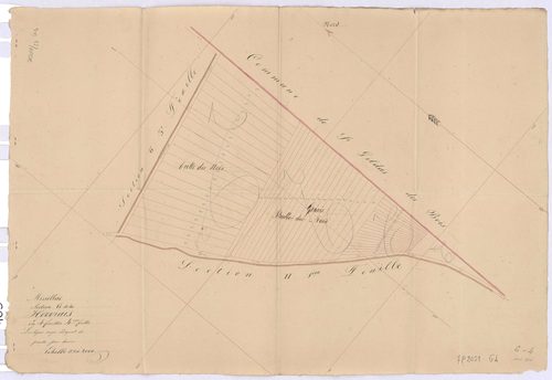 Missillac - Section G4 Herviais (section de La) ; 1014-1074