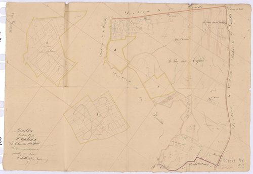 Missillac - Section H1 Handeux (section de) ; 1-125
