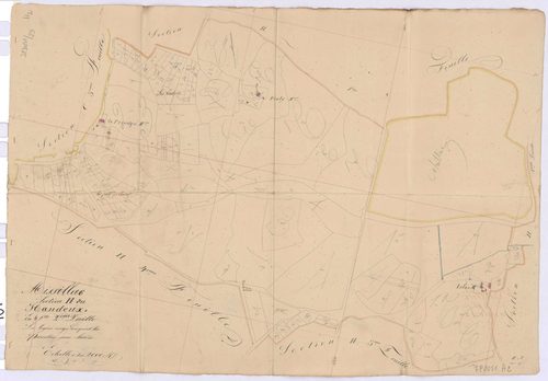 Missillac - Section H2 Handeux (section de) ; 126-357