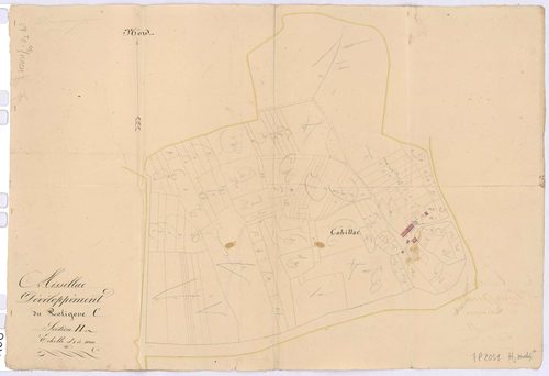 Missillac - Section H2 (développement) Handeux (section de) ; 126-357 ; développement du village de Cohillac