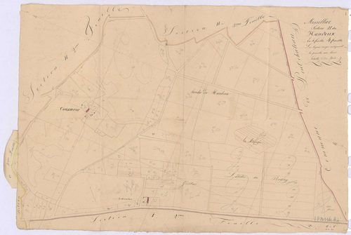 Missillac - Section H4 Handeux (section de) ; 784-891