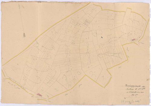 Missillac - Section O1 (développement) Hayder (section de La) ; 1-234 ; développement de la partie A