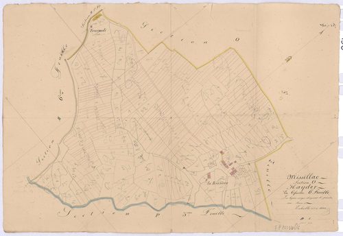 Missillac - Section O6 Hayder (section de La) ; 1513-1780