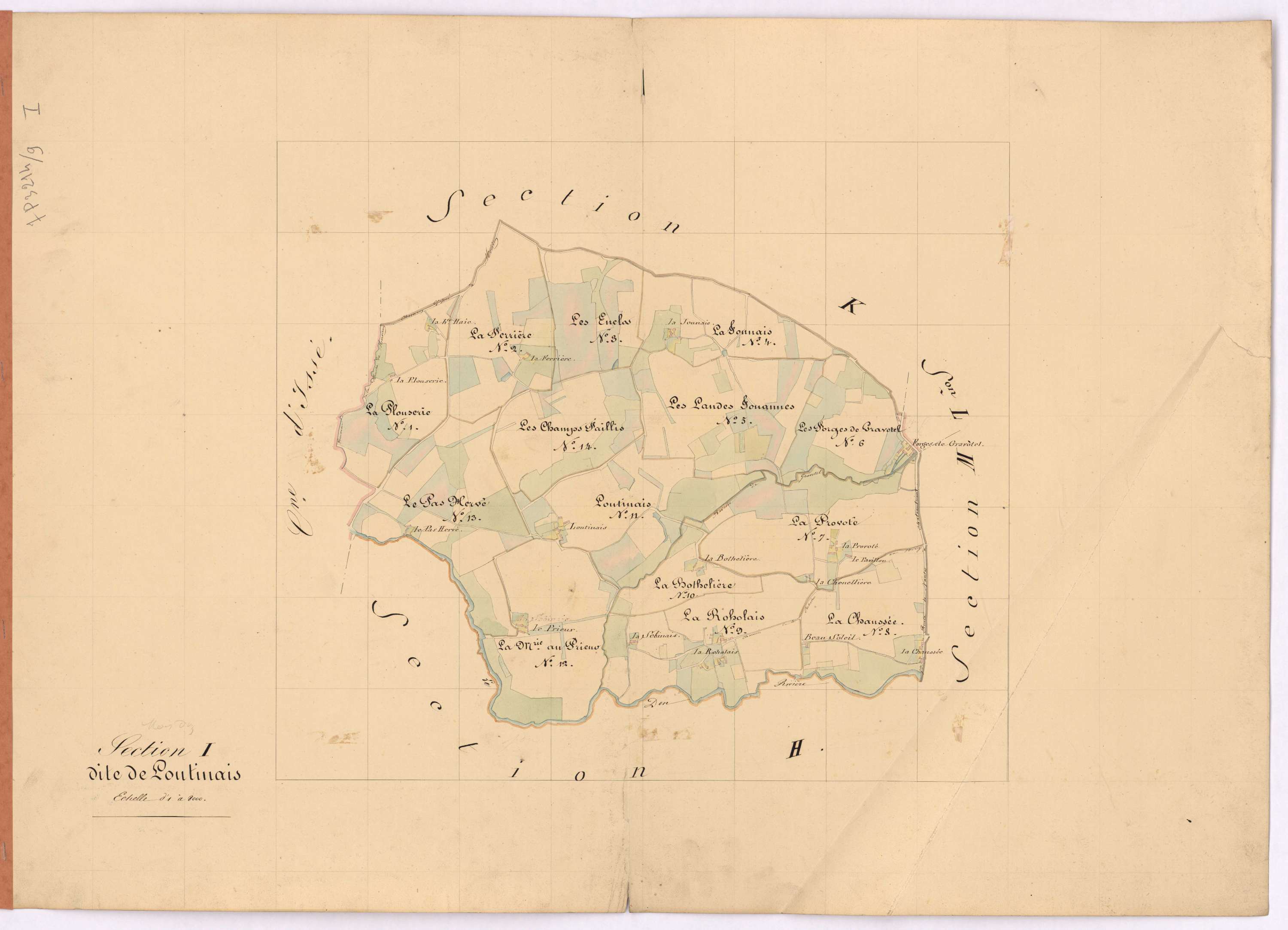 Moisdon-la-Rivière - Section I Loutinais (section de)