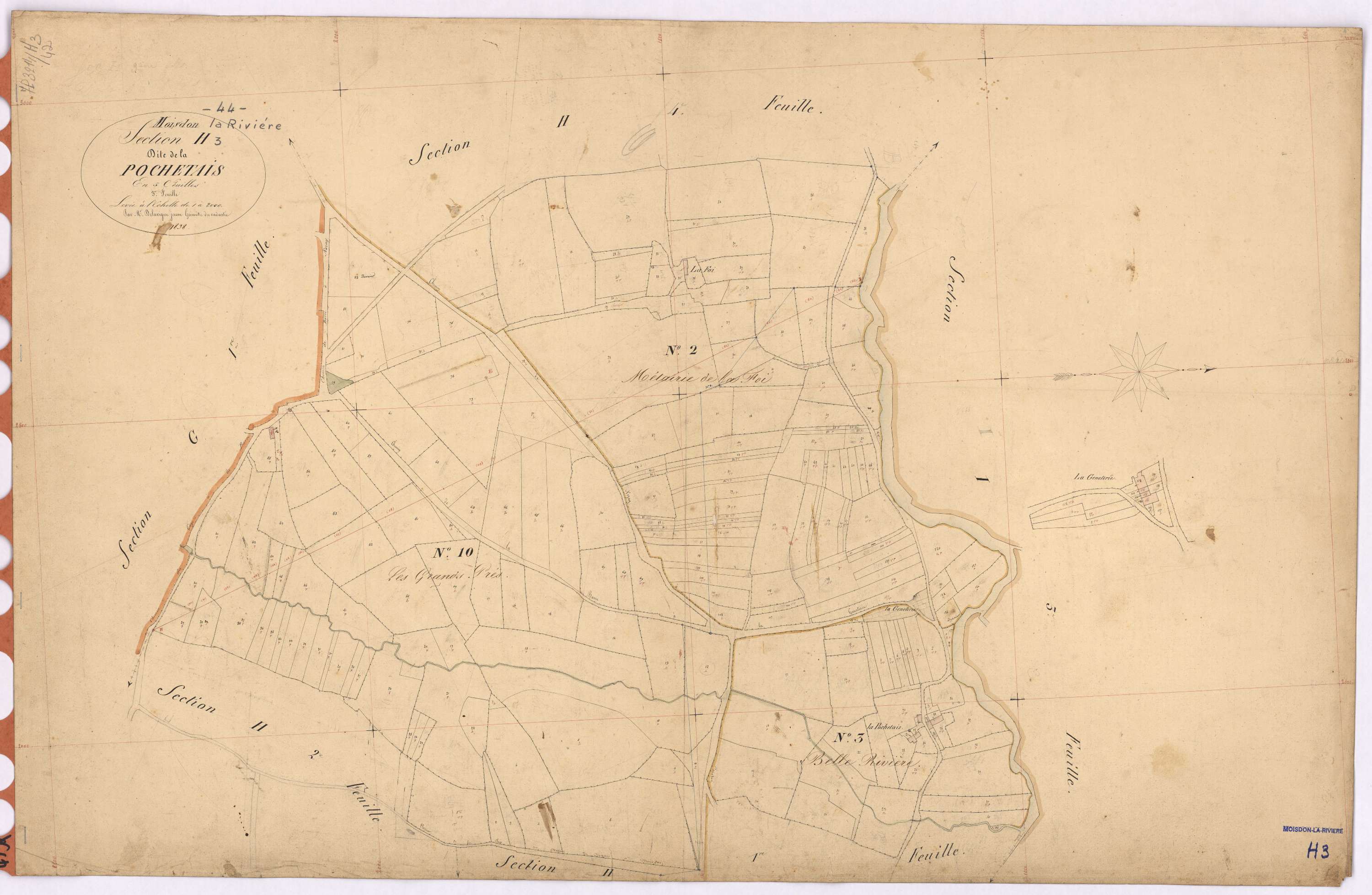 Moisdon-la-Rivière - Section H3 Pochetais (section de La)