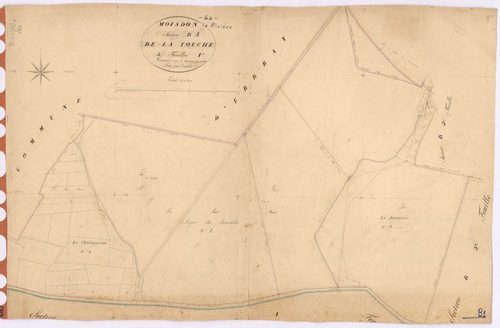 Moisdon-la-Rivière - Section B1 Touche (section de La)