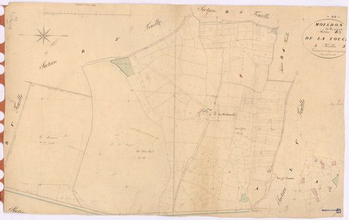 Moisdon-la-Rivière - Section B3 Touche (section de La)
