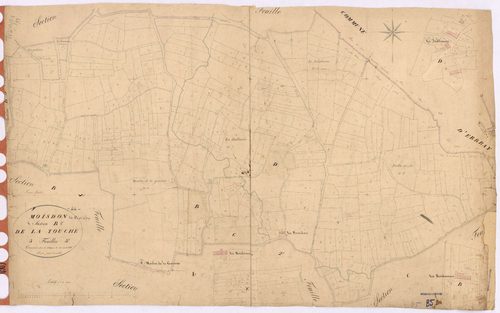 Moisdon-la-Rivière - Section B5 Touche (section de La)