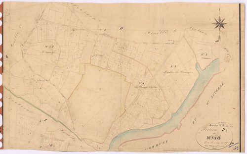 Moisdon-la-Rivière - Section D3 Denazé (section de)