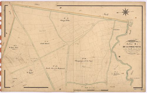 Moisdon-la-Rivière - Section E1 Forge-Neuve (section de La)
