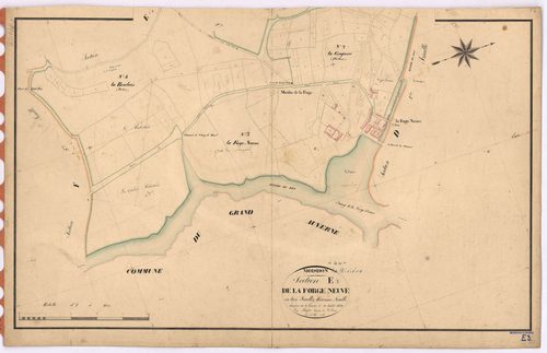 Moisdon-la-Rivière - Section E3 Forge-Neuve (section de La)