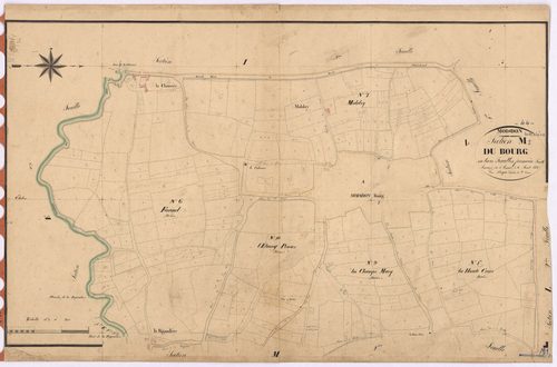Moisdon-la-Rivière - Section M1 Bourg (section du)