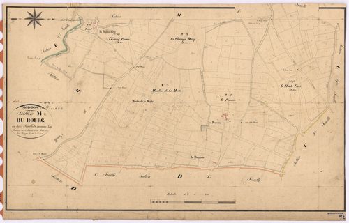 Moisdon-la-Rivière - Section M2 Bourg (section du)