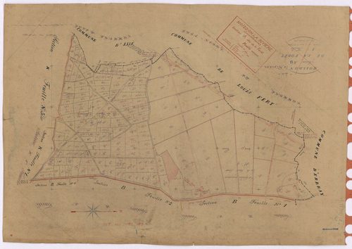 Moisdon-la-Rivière - Section A Forêt (section de La) ; 1-205