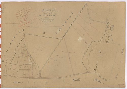 Moisdon-la-Rivière - Section B1 Touche (section de La) ; 1-41