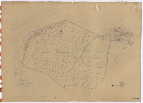Moisdon-la-Rivière - Section D3 (développement) Denazé (section de) ; 357-619 ; développement du village du Grand Denazé et de diverses parcelles