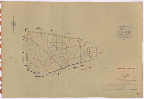 Moisdon-la-Rivière - Section F3 Loirie (section de La) ; 324-373